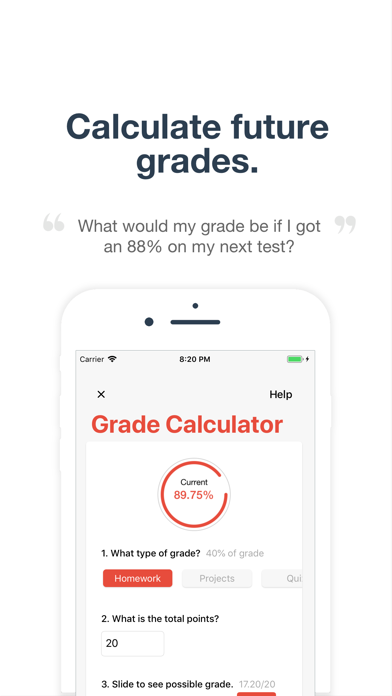 Grade Pal - #1 Grade Tracker screenshot 2