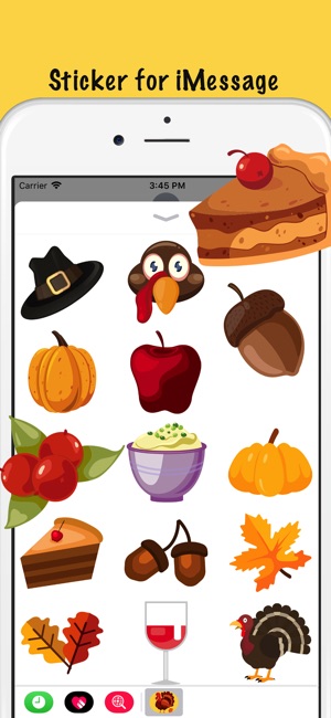 Thanksgiving Day Sticker Wish(圖3)-速報App