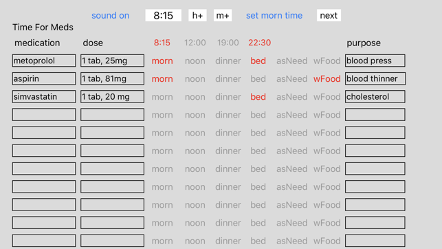 Time For Meds(圖2)-速報App