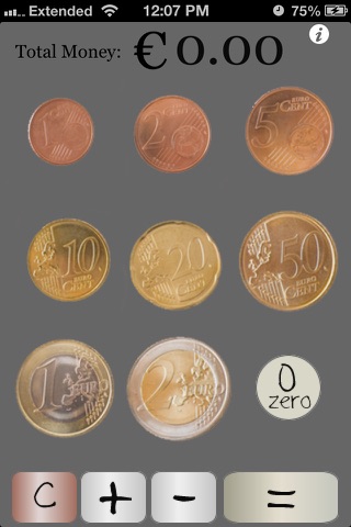 Euro Coin Calculator - náhled