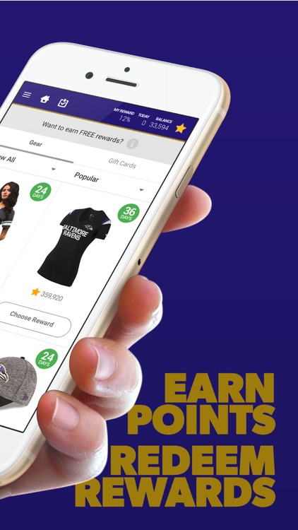 Baltimore Football Rewards