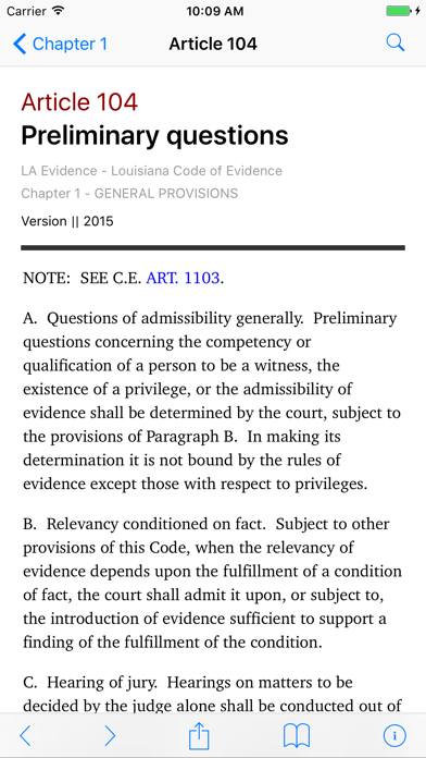 How to cancel & delete Louisiana Code of Evidence LS from iphone & ipad 2