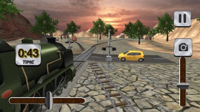 Drive Passenger Rail In Desert screenshot 1