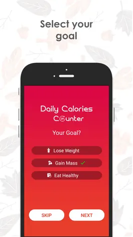 Game screenshot Daily calories counter apk