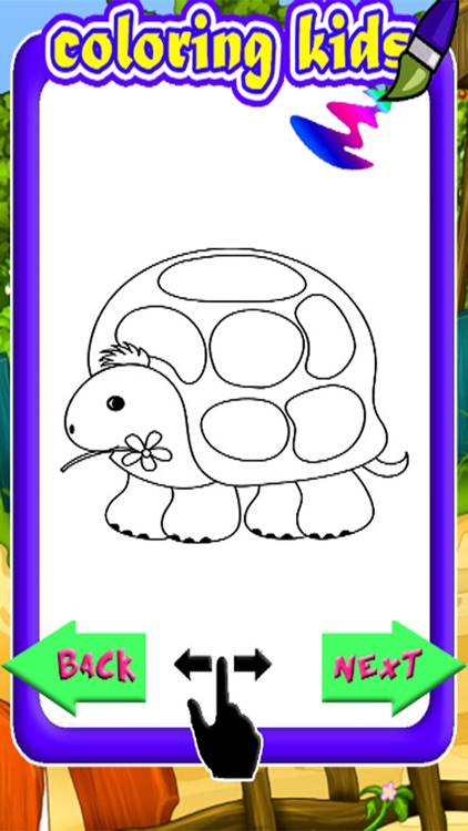 Turtle Coloring Book Games Education