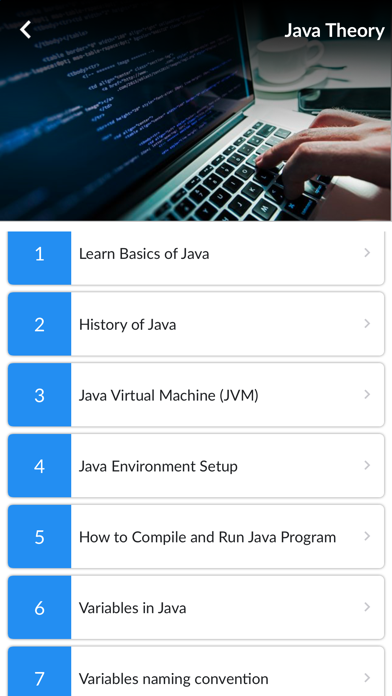 Learn Java Basics screenshot 2