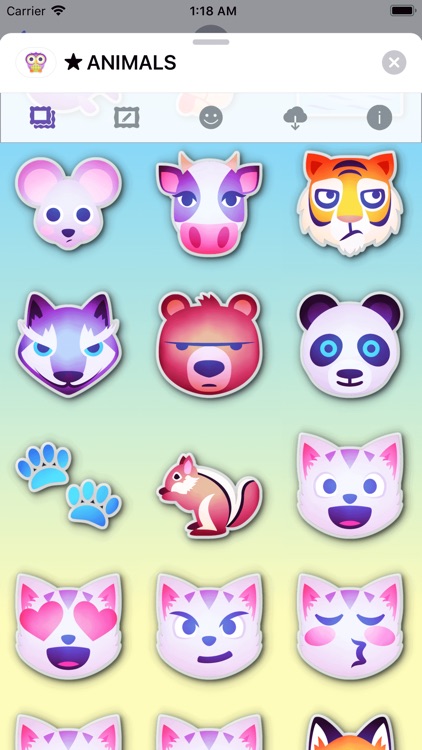 Animals Emoji • Stickers screenshot-3
