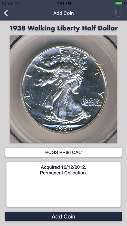 Walking Liberty Half Dollars - Collection Tracker screenshot-4