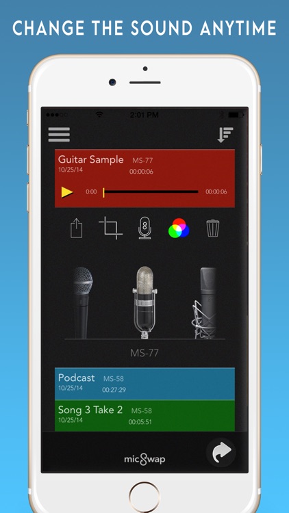 MicSwap: Mic Modeler, Recorder screenshot-3