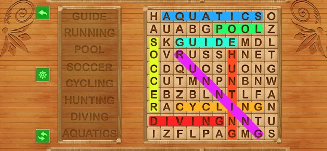 Word Search Puzzle Word Crossy