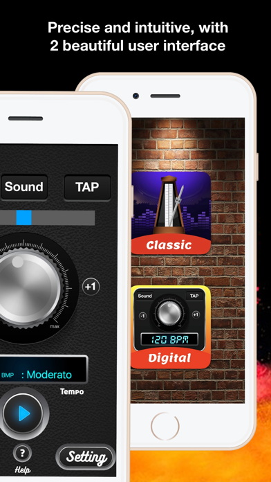 Metronome - Beats Tempo Tap screenshot 2