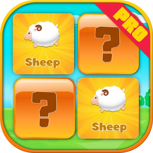 Animal The Card Match Game Pro icon