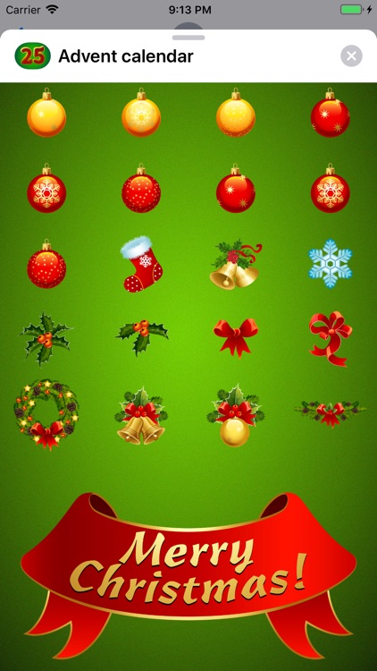 Advent calendar sticker pack screenshot-3