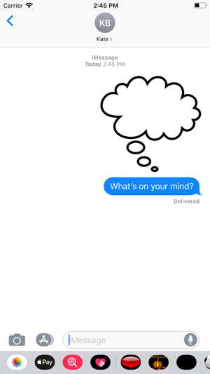 Thought Bubbles Sticker Pack(圖2)-速報App