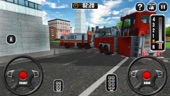 Fire Truck Driving School 2018 Captura de tela 3