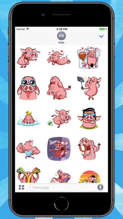 Pete The Pig! Stickers