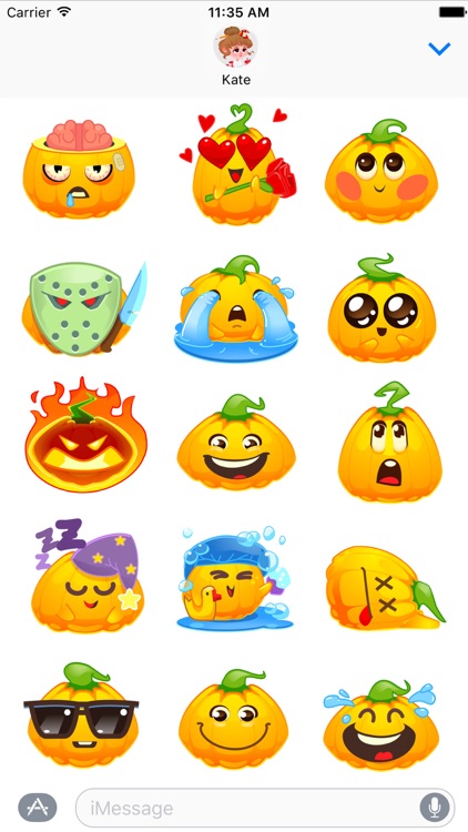 Halloween Pumpkins Emoji