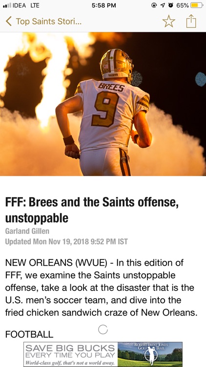 Final Play: Saints News screenshot-3
