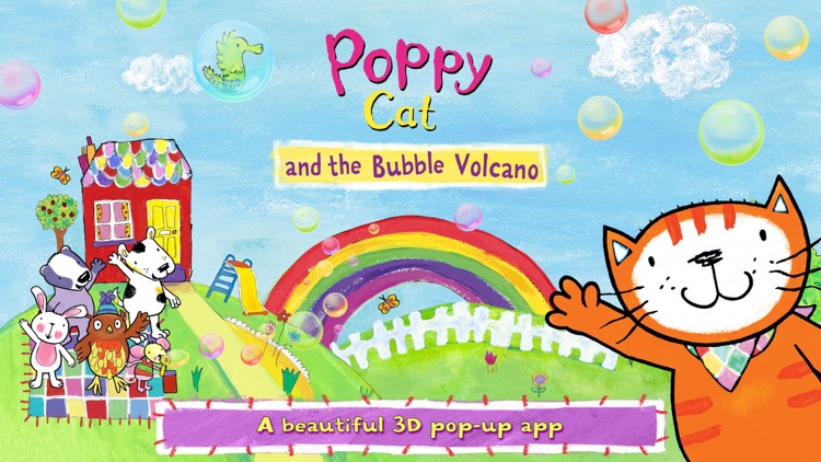 Poppy Cat & the Bubble Volcano screenshot-0