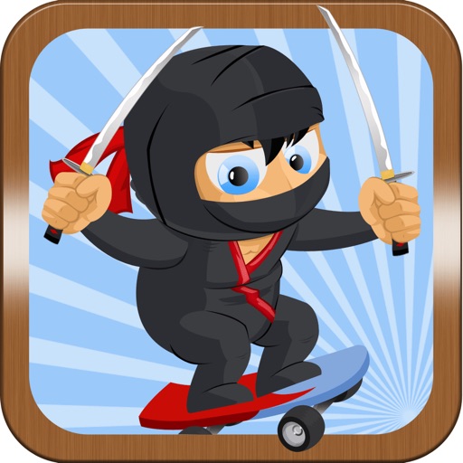 Jumpy Skateboard Ninja- The Royale Sword Hero Dude Drive Adventure