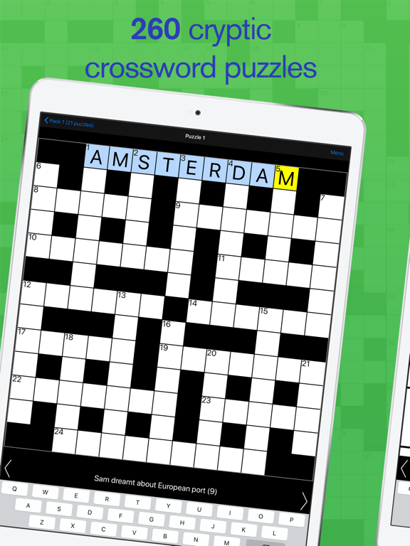 Cryptic Crossword screenshot