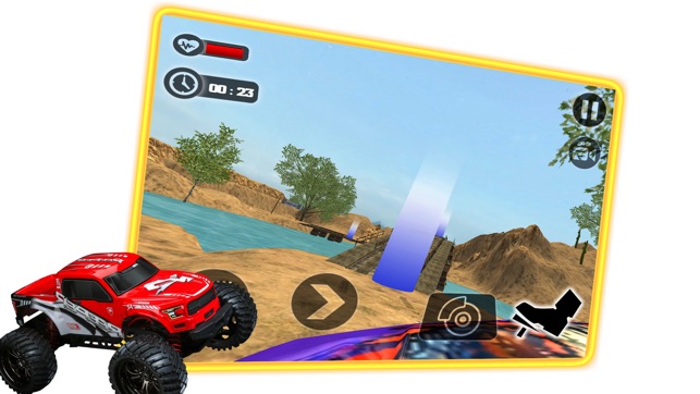 4x4 Offroad Monster Car 3D(圖1)-速報App