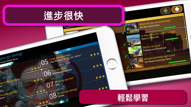 Speedy English: 英語語法練習和遊戲(圖4)-速報App