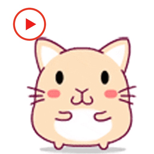 Fat Rat Animated Stickers icon