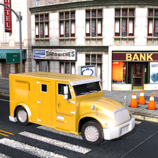 Activities of Cash Delivery Armored Truck 3D