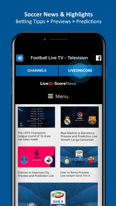 Football TV Live - Sport TV screenshot 2