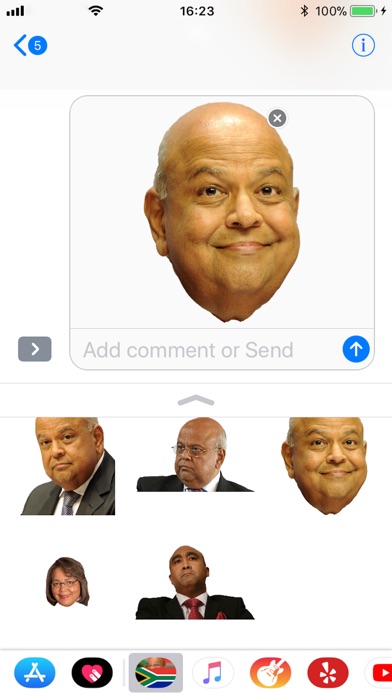SA Political Stickers screenshot 3