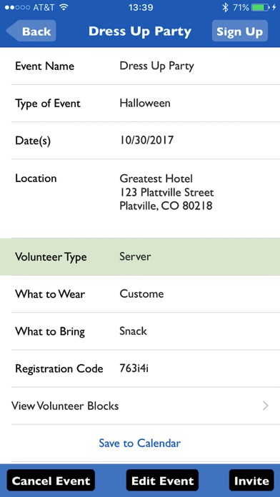 Volunteer Schedule Genie screenshot 3