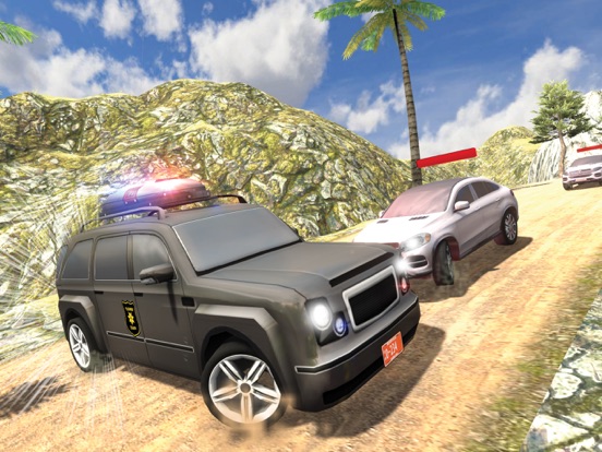警察の車の追跡ゲーム2019のおすすめ画像1