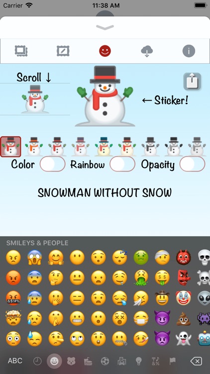 Christmas Emoji • Stickers