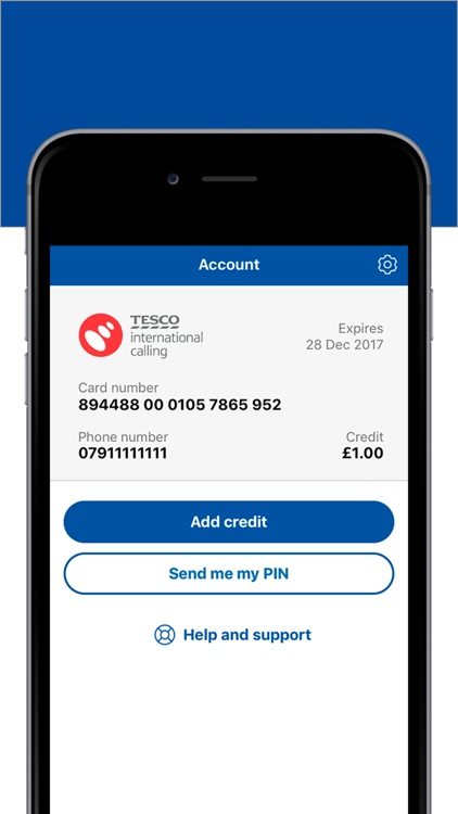Tesco International Calling screenshot-4