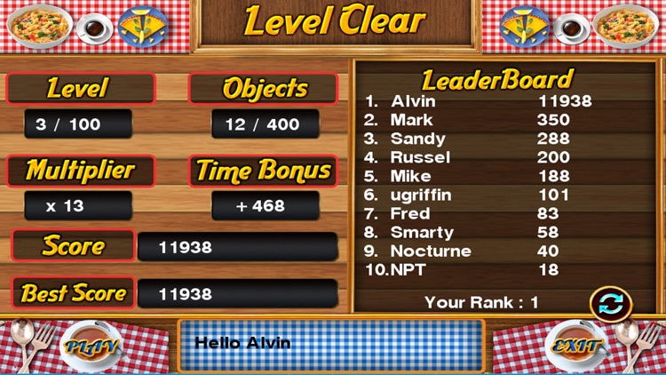 Food Van Hidden Objects Games