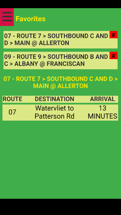 Dayton RTA Bus Tracker screenshot 2