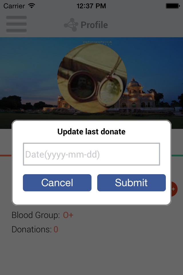 Donate Blood Today screenshot 2