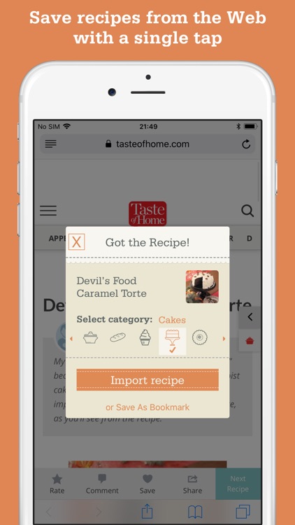Recipe Organizer by OrganizEat