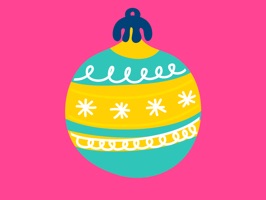 Enjoy the Xmas Gifts Stickers to share your festive mood with your friends and loved ones