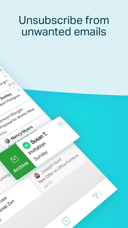 Chuck Email: Organized Mailbox