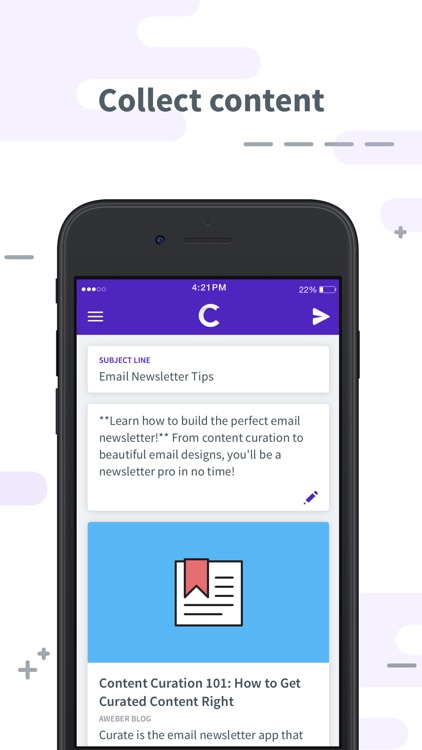 Curate by AWeber