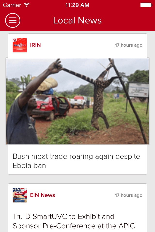 Liberia news | Breaking news screenshot 2