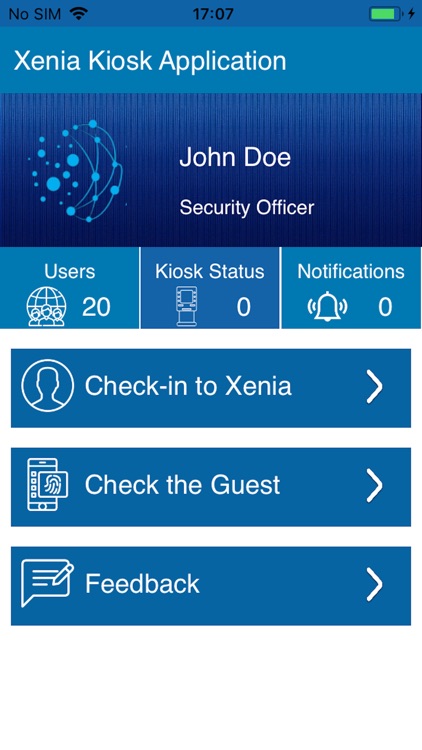 Xenia Kiosk App