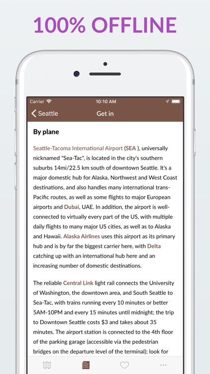 Seattle Offline Map & Guide screenshot-4
