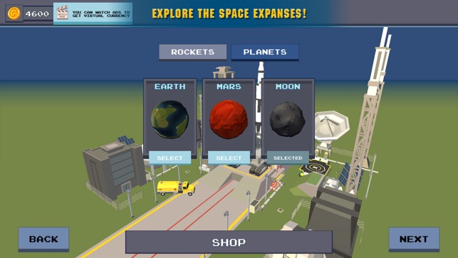 Cube Space Rocket Flight Sim(圖4)-速報App