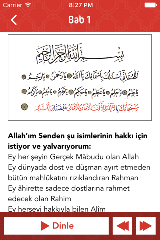 Cevşen-i Kebir Duası - náhled