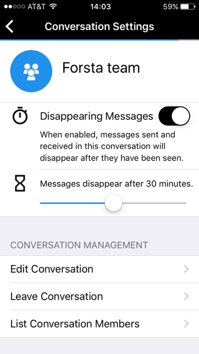 Forsta Secure Messenger screenshot 3
