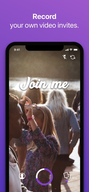 JoinMe - Video Invitations(圖3)-速報App