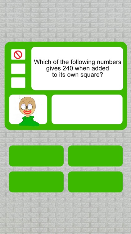 Basics Math learning Quiz